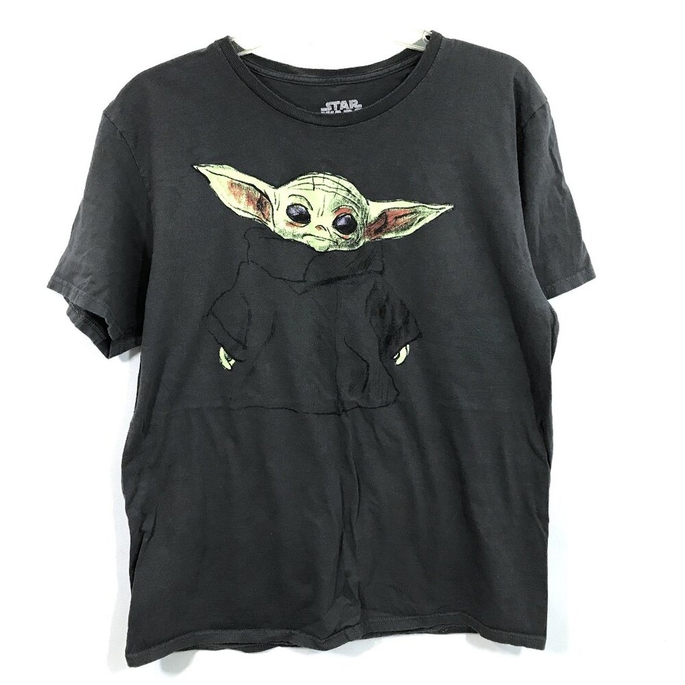 Star Wars Yoda T-Shirt Gray L